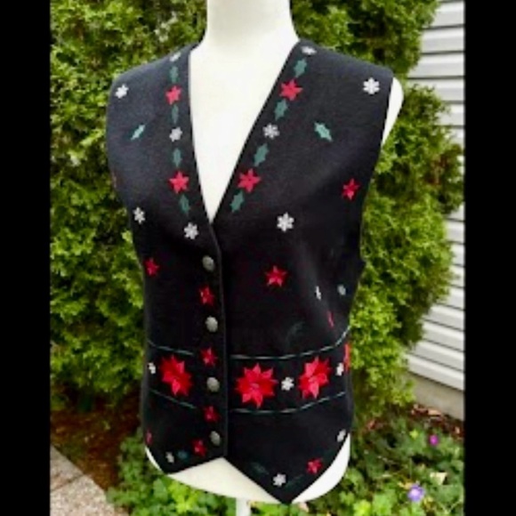 🎁🆕”Not ugly"unisex Xmas-theme vest, felt-like, comfy vintage-suitable as a gift - Picture 8 of 16